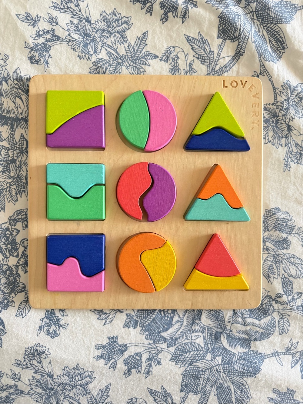 Lovevery land and sky puzzle
